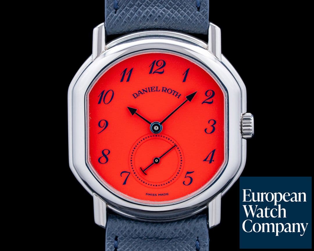 Image of Daniel Roth 207 Le Sentier SS Coral Red Dial