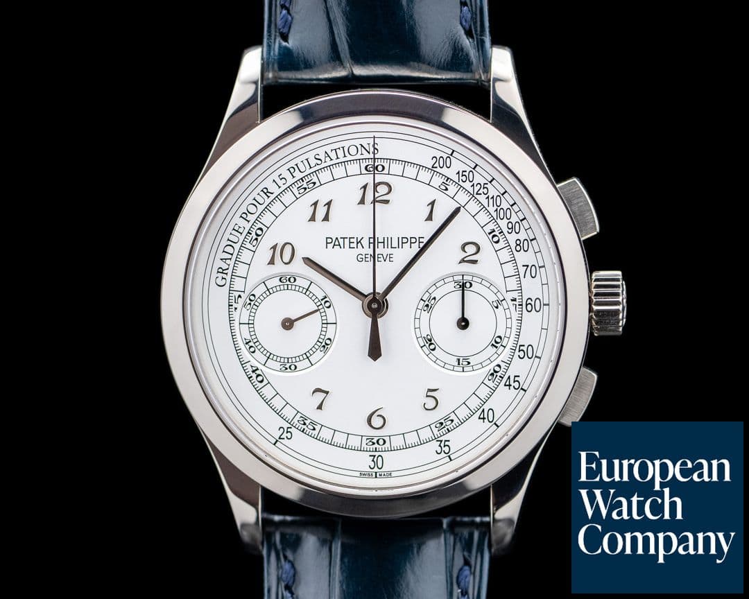 Image of Patek Philippe 5170G Chronograph 18K White Gold Silver Dial