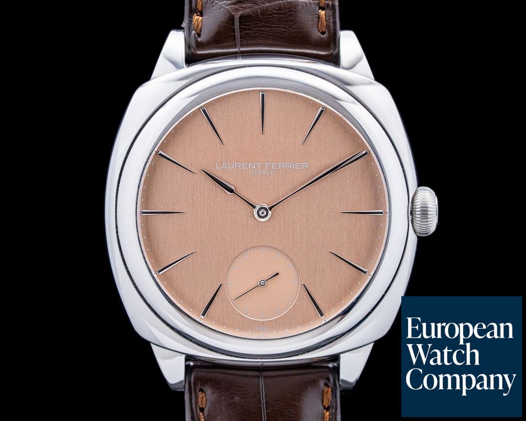 Image of Laurent Ferrier LCF013 Square Micro-Rotor "Autumn" SS Salmon Dial