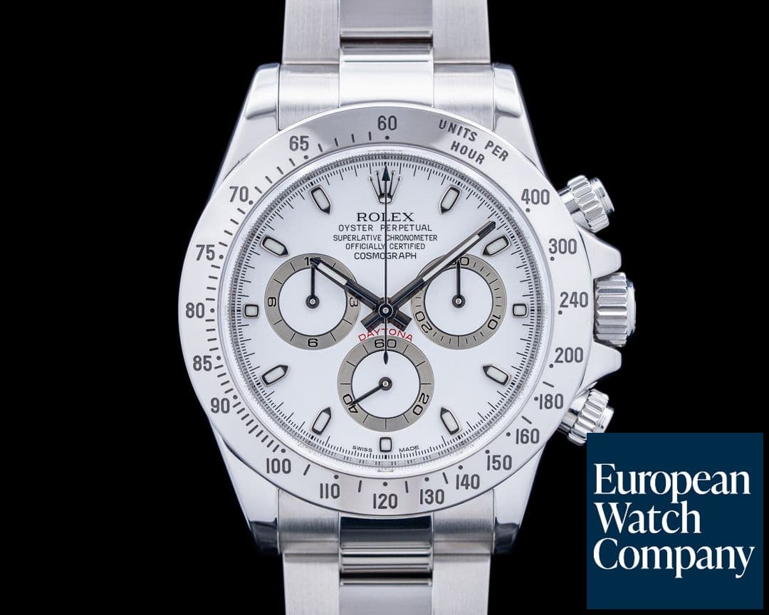 Image of Rolex 116520 Daytona SS White Dial