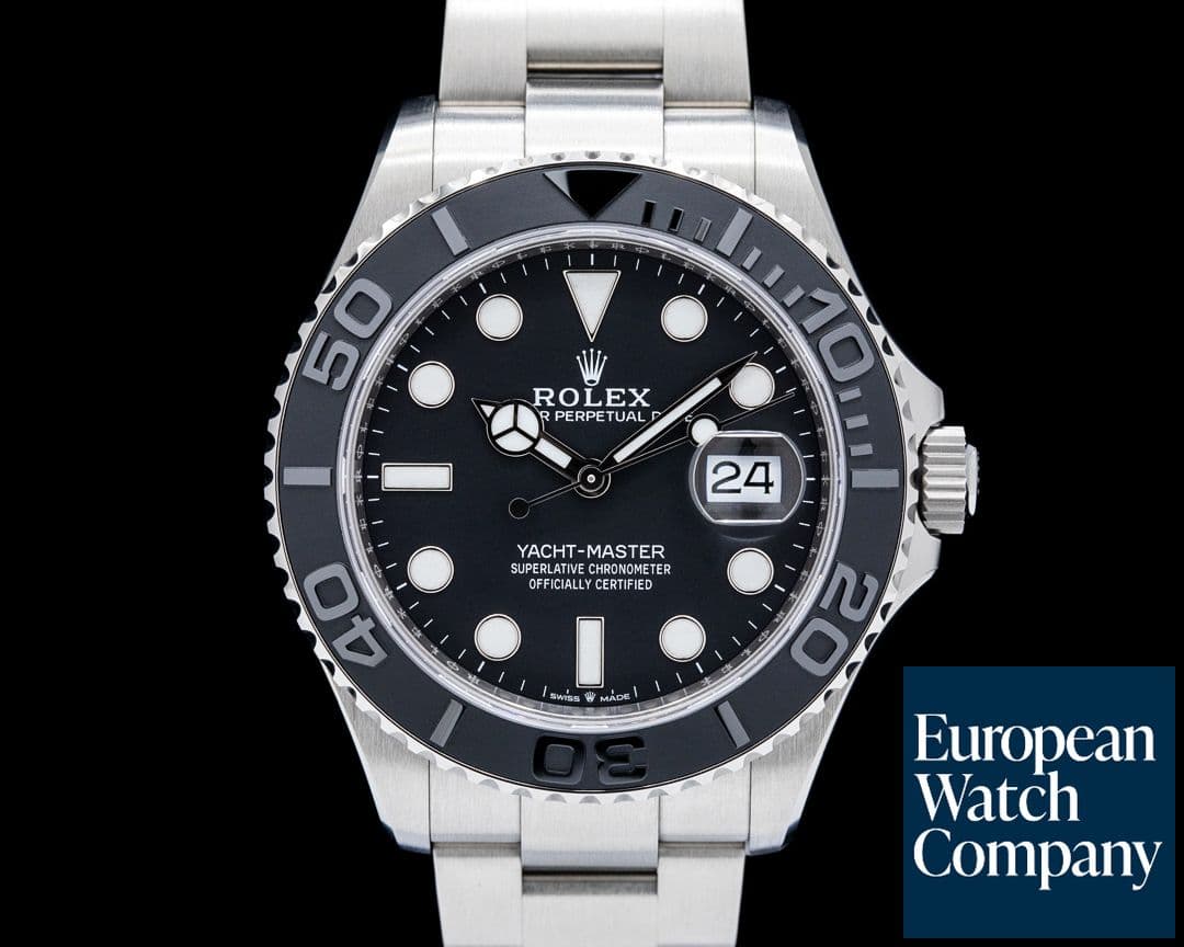 Image of Rolex 226627 Yacht-Master 42 RLX Titanium Intense Black Dial 2026