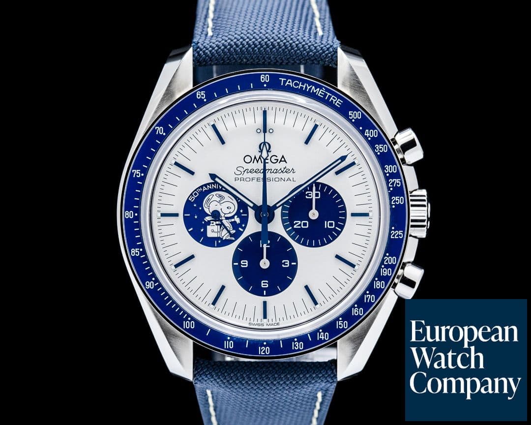 Image of Omega Speedmaster Professional Silver Snoopy Award SS Silver Dial
