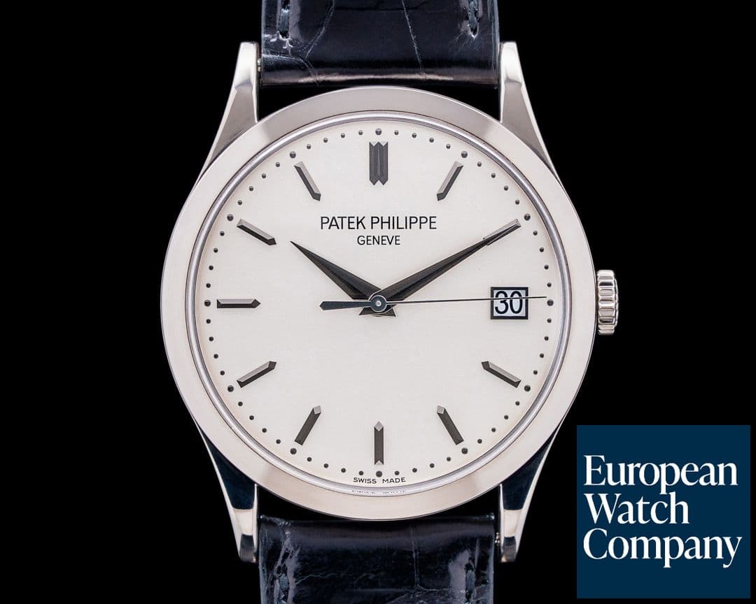 Image of Patek Philippe 5296G-010 Calatrava Automatic 18K White Gold Silver Dial