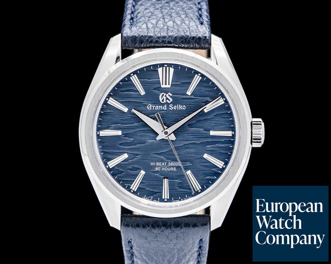 Image of Grand Seiko SLGW007 Evolution 9 Collection Hi-Beat SS Blue "Moonlit Birch" Dial 2025