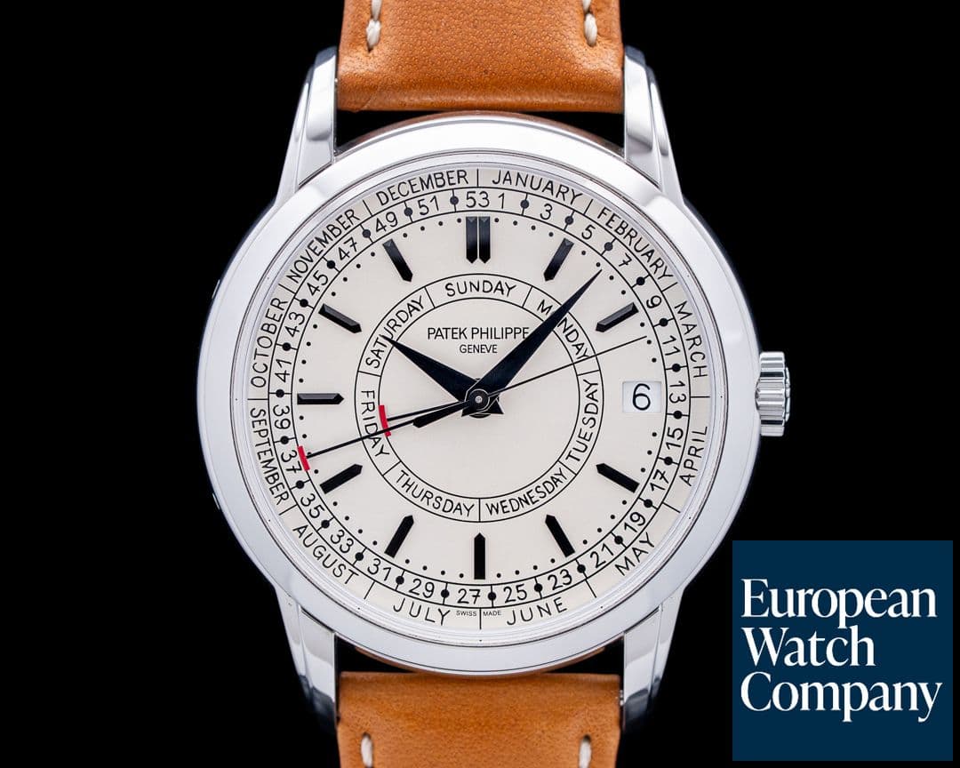 Image of Patek Philippe 5212A Calatrava Weekly Calendar SS Silver Dial
