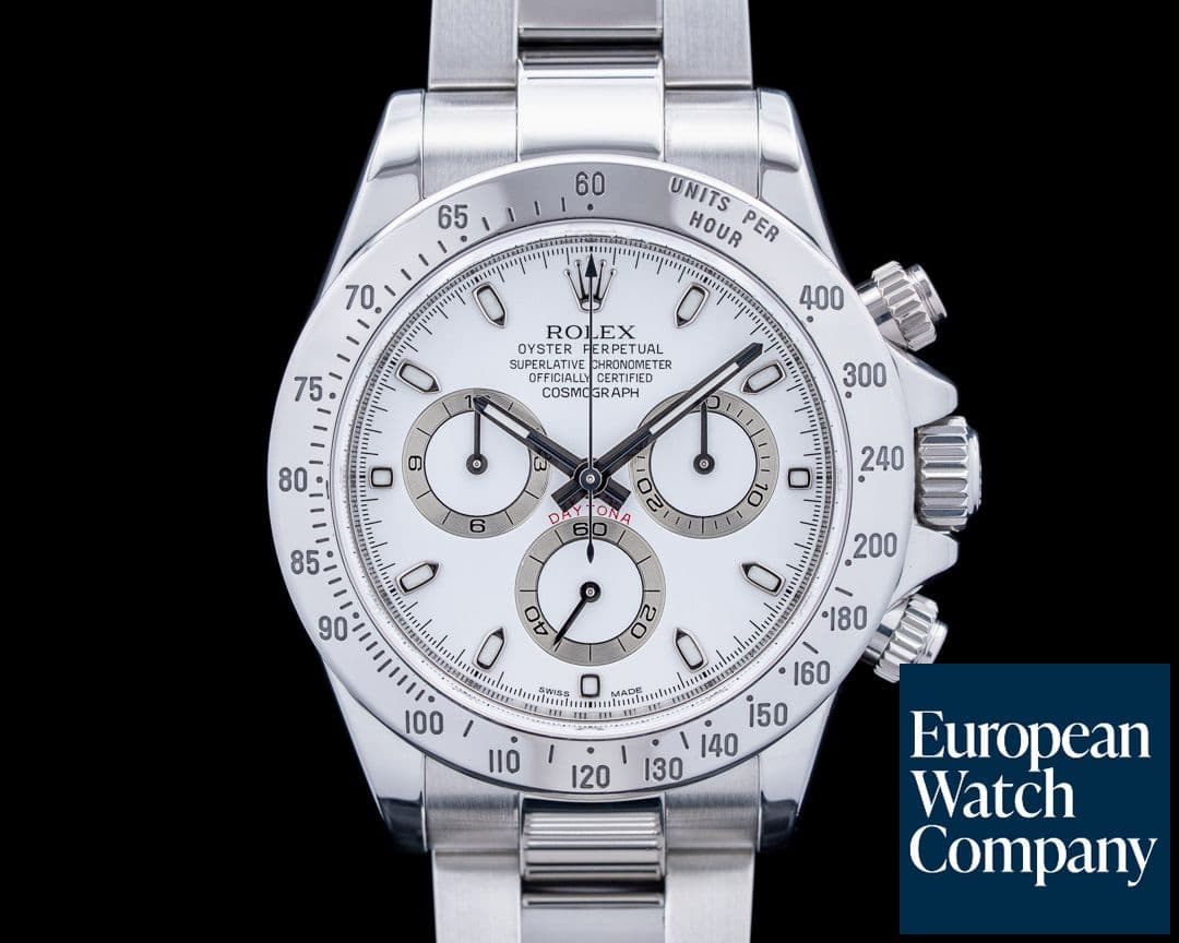 Image of Rolex 116520 Daytona SS White Dial