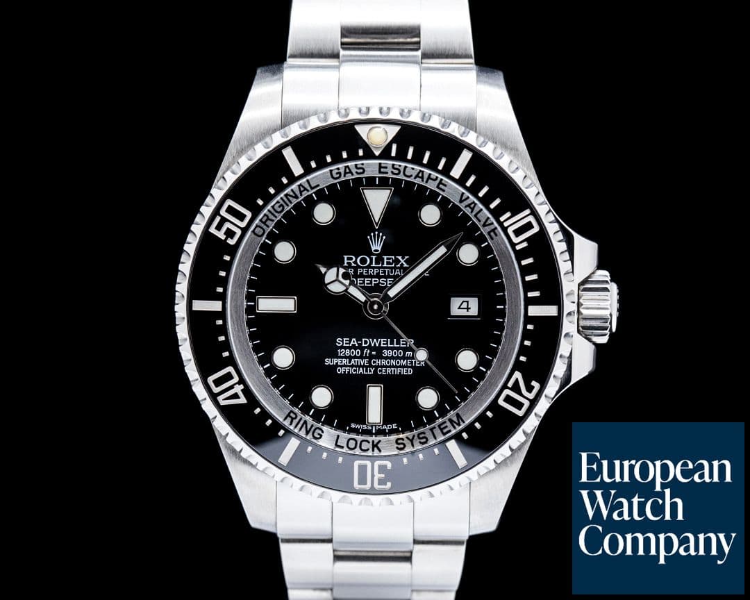 Image of Rolex 116660 Sea-Dweller Deepsea SS Black Dial