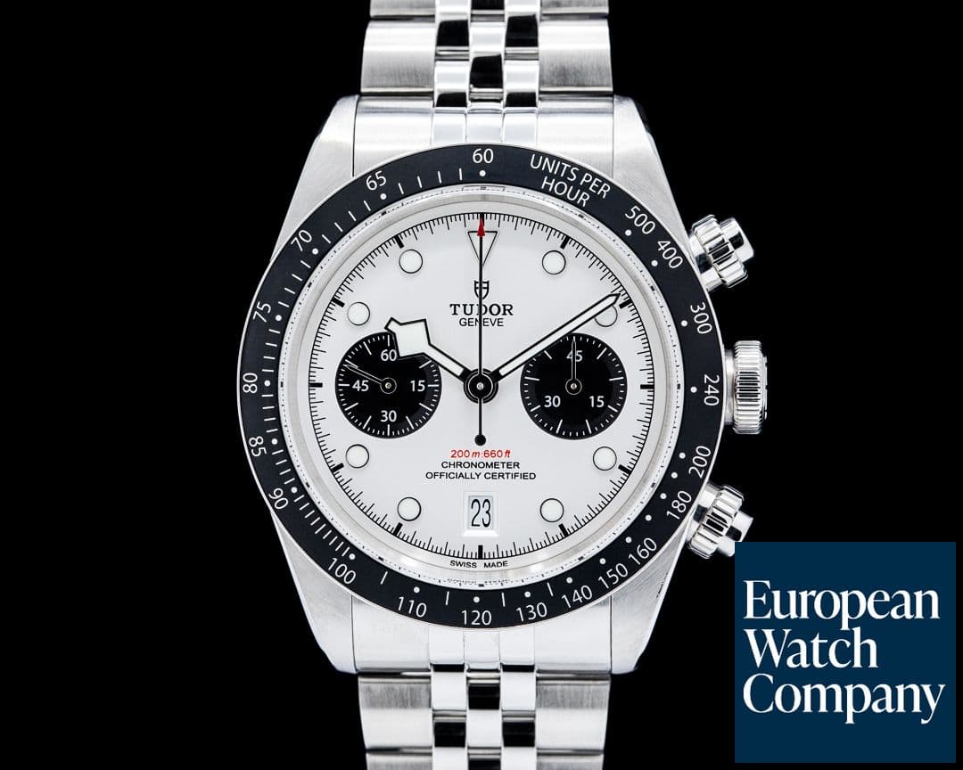 Image of Tudor 79360N Black Bay Chronograph SS Silver Dial 2025