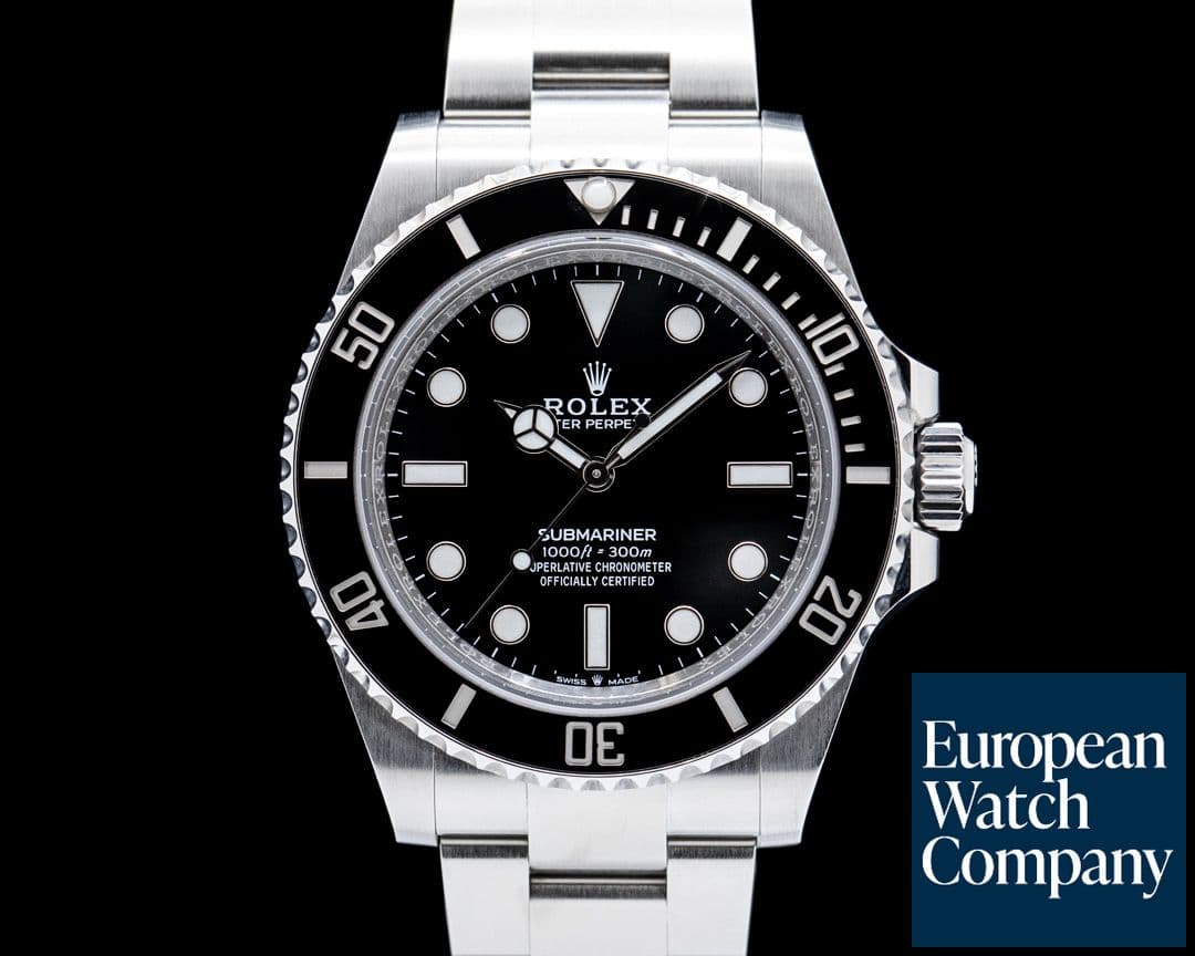 Image of Rolex 124060 Submariner No Date 41MM SS Black Dial