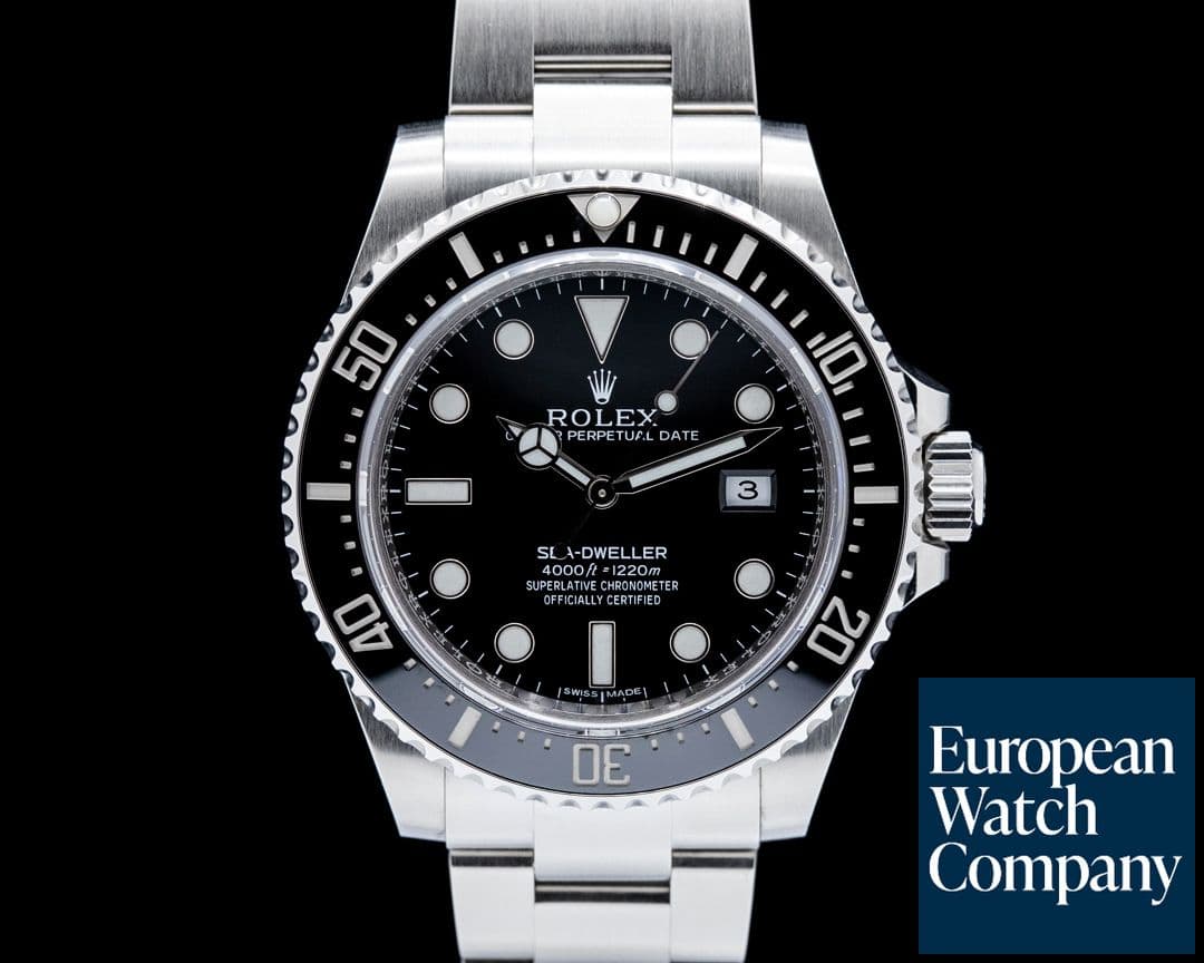 Image of Rolex 116600 Sea-Dweller SS Black Dial