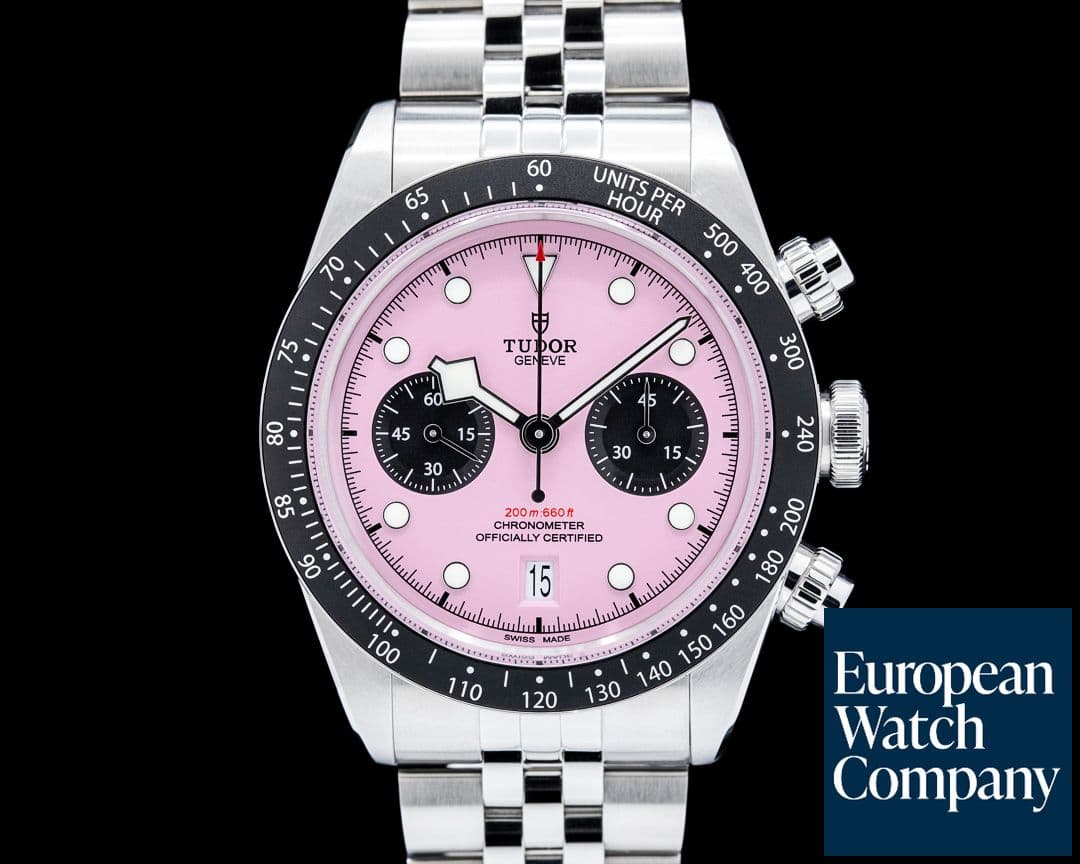 Image of Tudor 79360N Black Bay Chronograph SS Pink Dial 2026