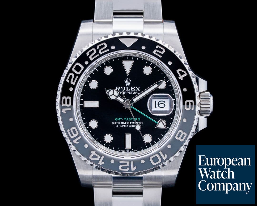 Image of Rolex 126710GRNR GMT Master II "Bruce Wayne" SS Black Dial 2026