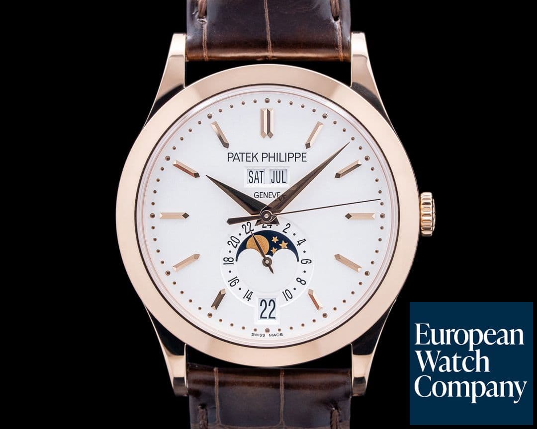 Image of Patek Philippe 5396R Annual Calendar 18K Rose Gold Silver Dial 2026