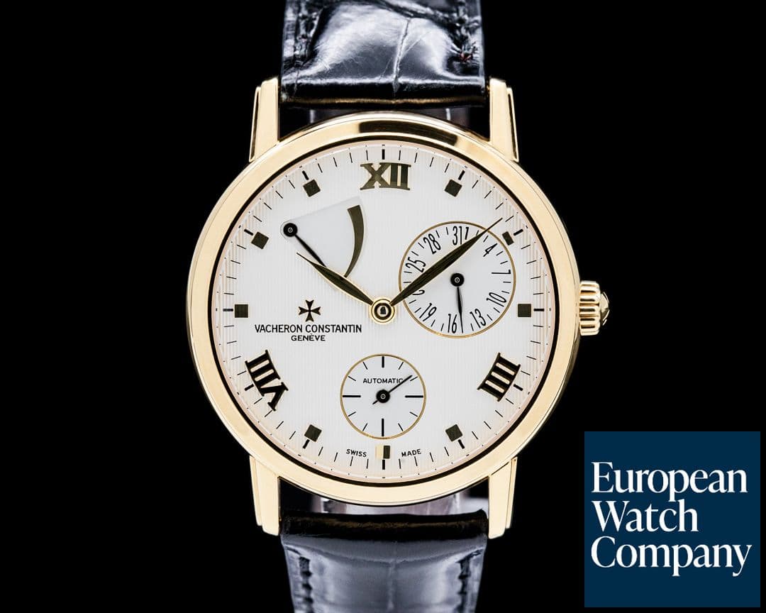 Image of Vacheron Constantin 47200 Patrimony 18K Yellow Gold Silver Dial