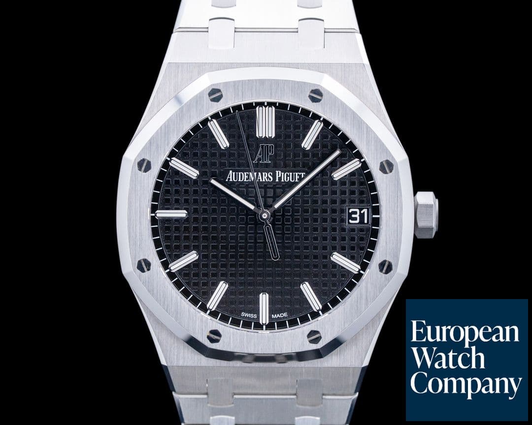 Image of Audemars Piguet 15500ST Royal Oak 41MM SS Black Dial