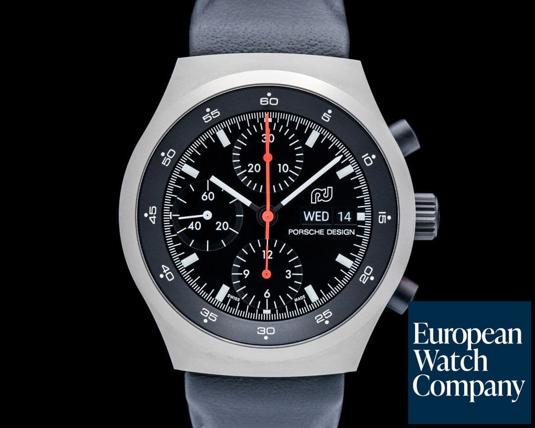 Image of Porsche Design Chronograph 1 "GP ICE RACE 2023" Titanium Black Dial LIMITED
