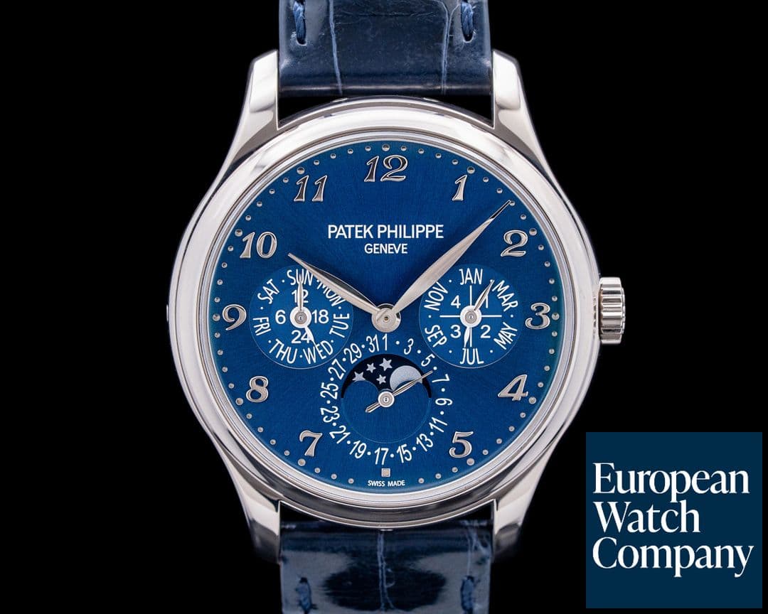 Image of Patek Philippe 5327G Perpetual Calendar 18K White Gold Blue Dial