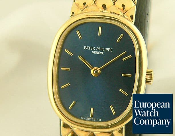 Image of Patek Philippe 4764 YG/YG  Blue Ellipse