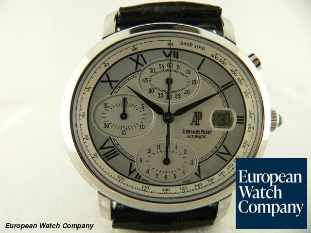 Image of Audemars Piguet Millenary Chrono Steel  Silver