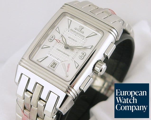 Image of Jaeger LeCoultre Gran'Sport Chrono  SS/SS White