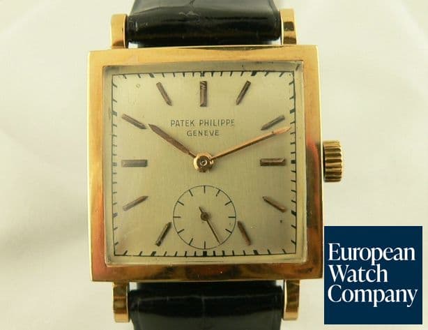 Image of Patek Philippe  1431 Square Rose Small Secs