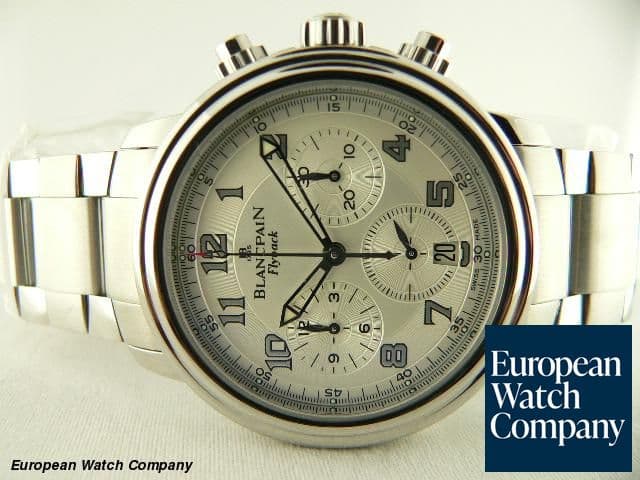 Image of Blancpain Flyback SS/SS White Dial