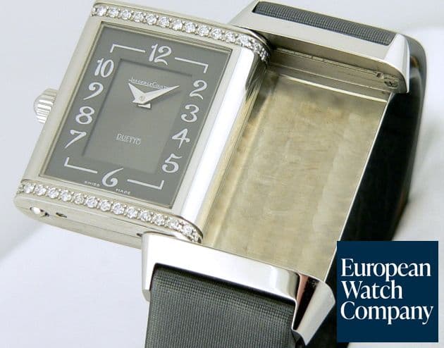 Image of Jaeger LeCoultre Duetto  Gray Strap Manual