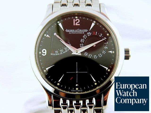 Image of Jaeger LeCoultre Power Reserve SS/SS Black Dial 4 Ernest kelly