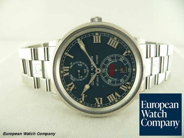 Image of Ulysse Nardin Marine Chronometer 1846 Blue