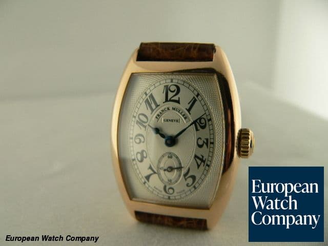 Image of Franck Muller Cintree Curvex Rose Manual