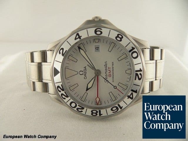 Image of Omega Seamaster GMT White Dial
