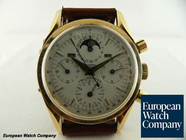 Image of Universal Geneve Tri-Compax YG. Moon Chrono
