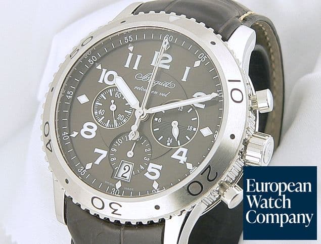 Image of Breguet Type XXI Flyback SS/Strap