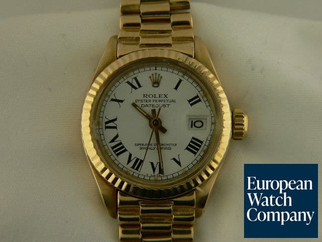 Image of Rolex Lady's Datejust YG/YG