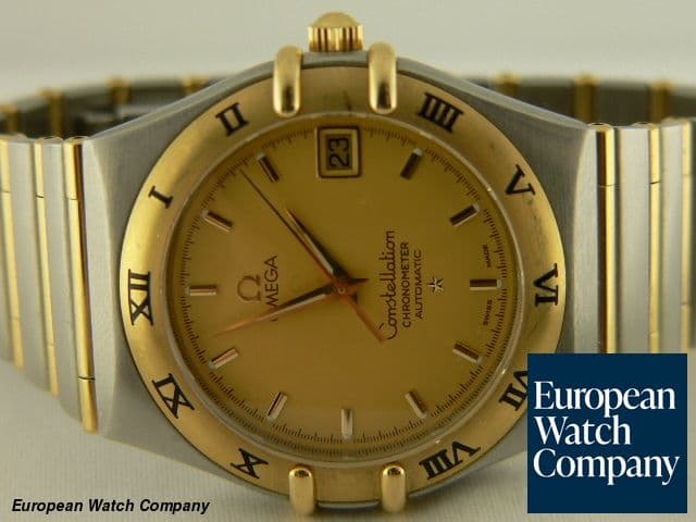 Image of Omega Omega Constellation 2T Gold Dial.. Full Bar