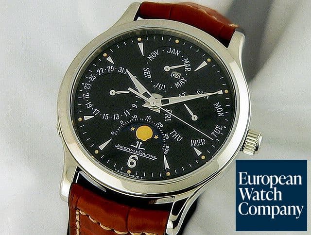Image of Jaeger LeCoultre Master Perpetual Steel Black
