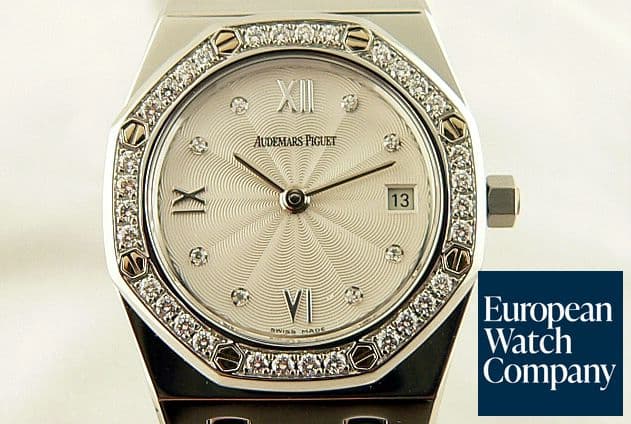 Image of Audemars Piguet Royal Oak SS/SS White Diamond