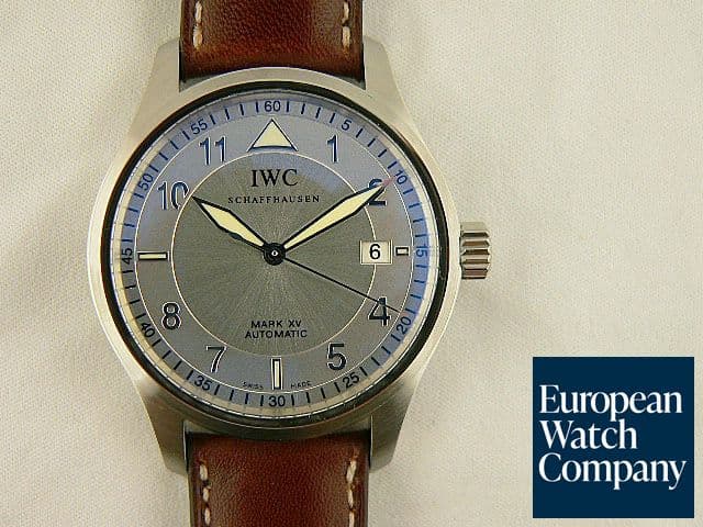 Image of IWC Mark XV Spitfire Silver/Strap