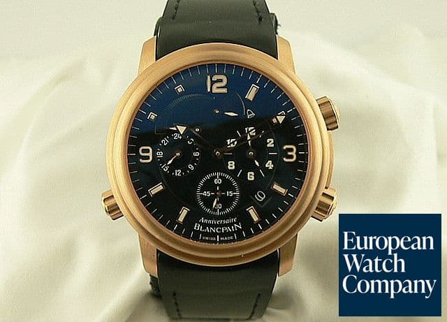 Image of Blancpain Alarm GMT Rose Anniversaire