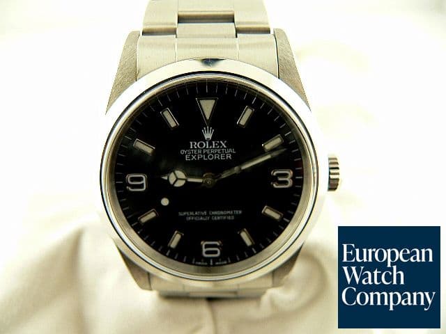 Image of Rolex Explorer I Black


