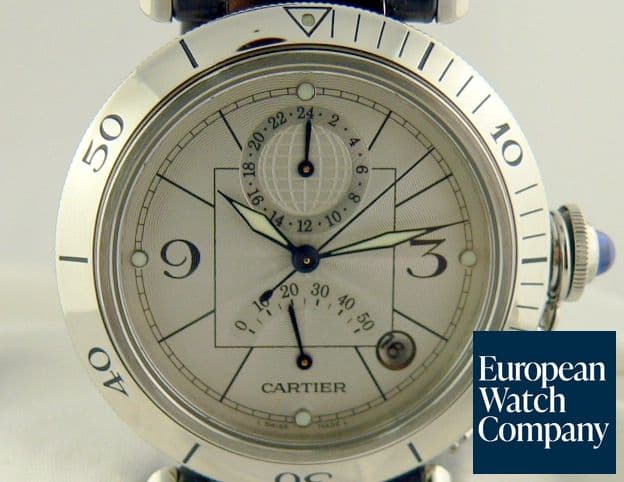 Image of Cartier Pasha Power Reserve 2time zone