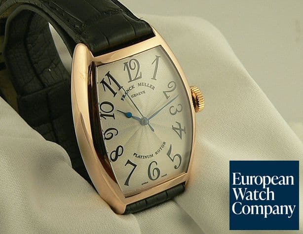 Image of Franck Muller Curvex, Platinum Rotor  Rose
