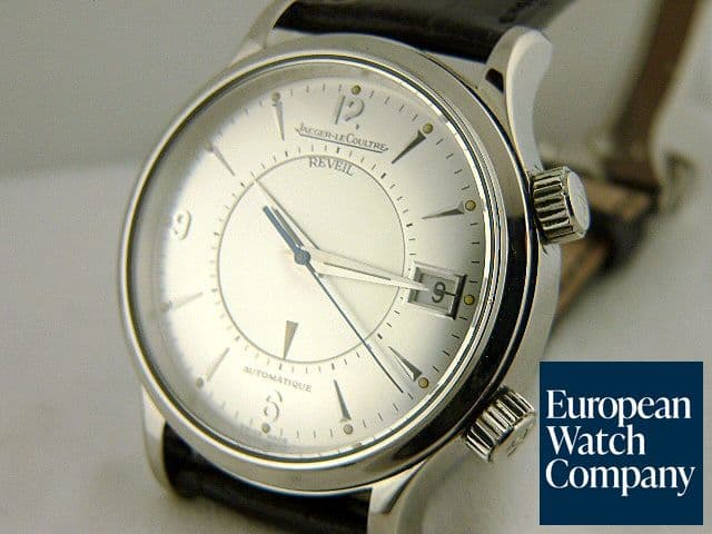 Image of Jaeger LeCoultre Master Reveil Steel White Dial