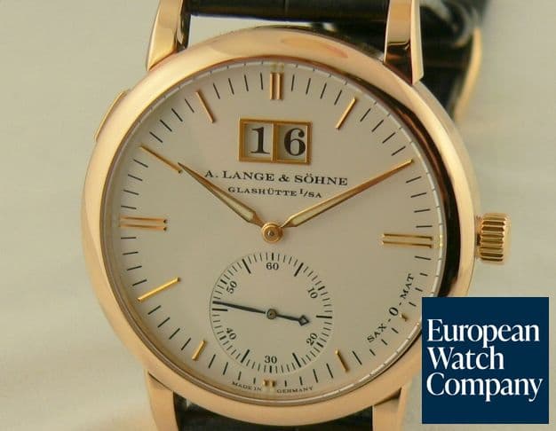 Image of A. Lange and Sohne Langematik Date Rose