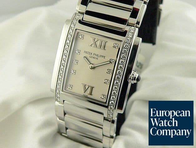 Image of Patek Philippe Twenty-4 4910 SS/SS White,
