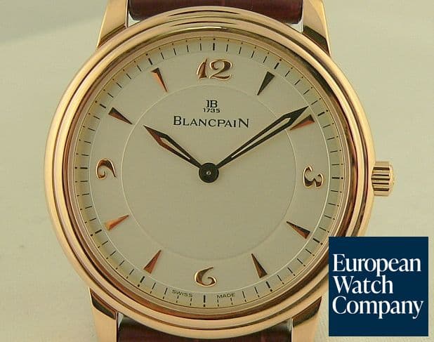 Image of Blancpain Ultra Slim Manual Rose