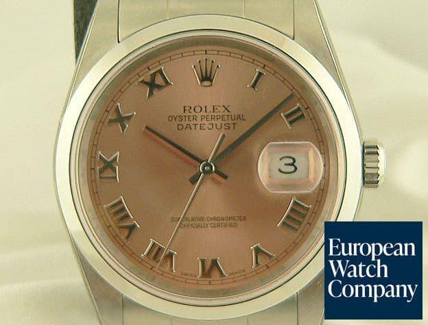Image of Rolex Datejust SS/SS Salmon