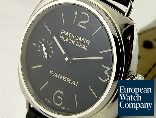 Image of Panerai Radiomir Black Seal 45mm PAM 183.

Julian Jackson hold until T