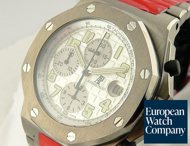 Image of Audemars Piguet Off Shore Chrono Tita White