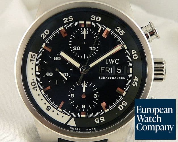 Image of IWC Aquatimer Chrono Steel Rubber
